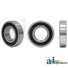 A & I Products Bearing, Ball; 6200 Series, Flat Edge 2.5" x2.5" x1.5" A-6206-2RS-I
